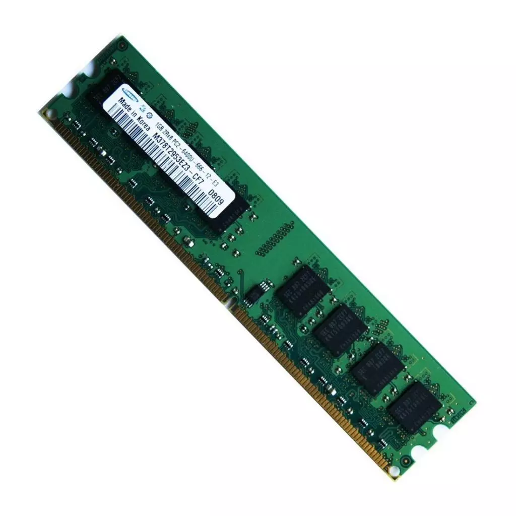 Модуль памяти для компьютера DDR2 1GB 800 MHz Samsung (K4T51083GF)