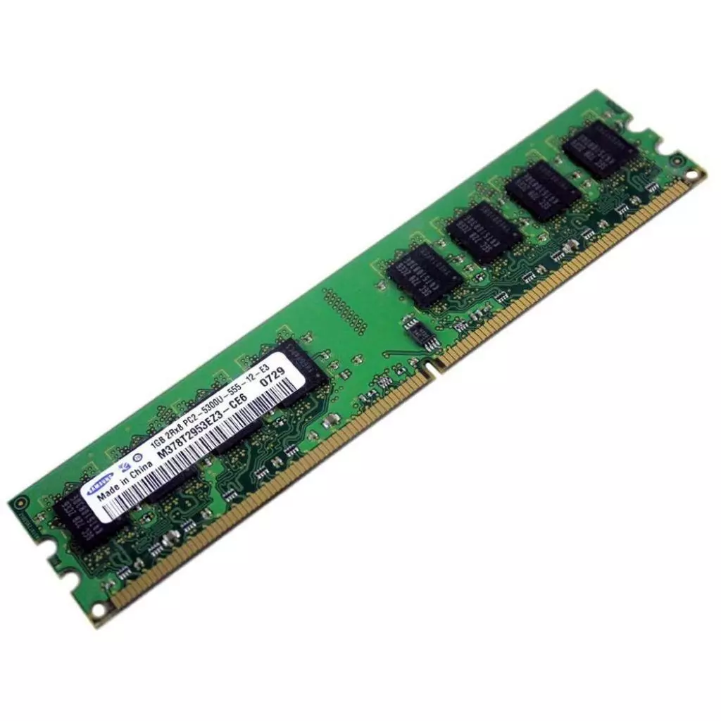 Модуль памяти для компьютера DDR2 1GB 800 MHz Samsung (K4T51083QR)