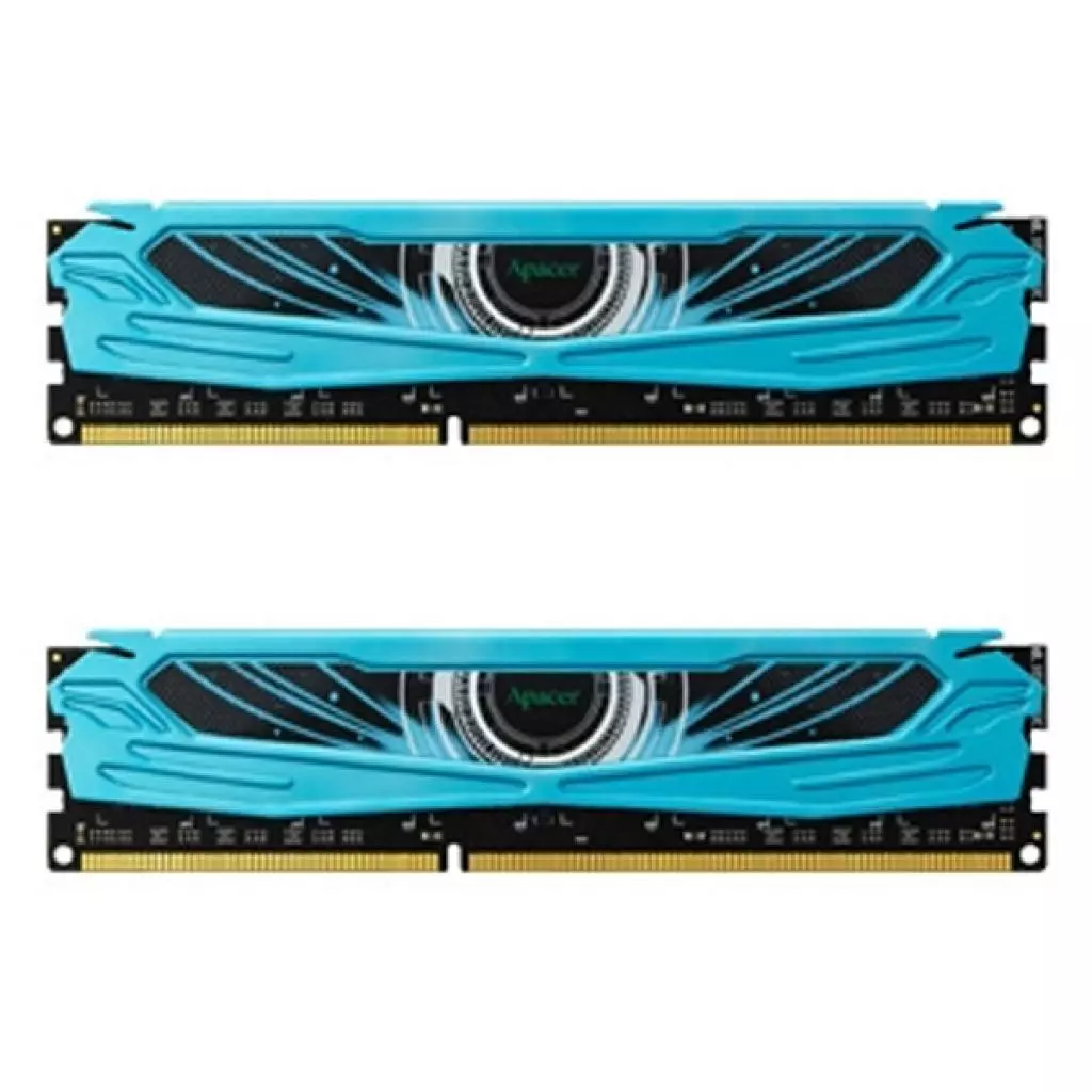Модуль памяти для компьютера DDR3 16GB (2x8GB) 2400 MHz Armor Series Blue Apacer (DK.16GAT.KH3K2)