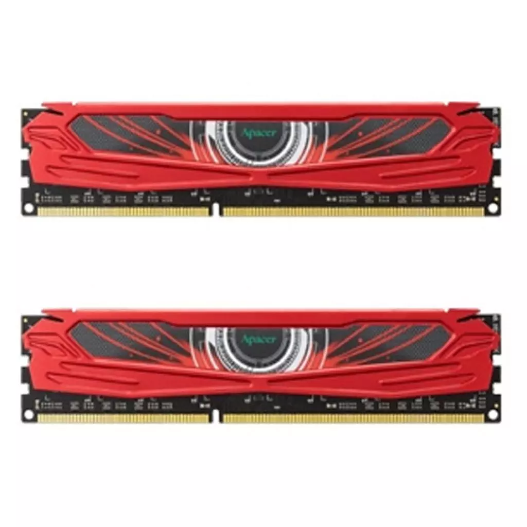 Модуль памяти для компьютера DDR3 16GB (2x8GB) 2400 MHz Armor Series Red Apacer (DK.16GAT.KH5K2)