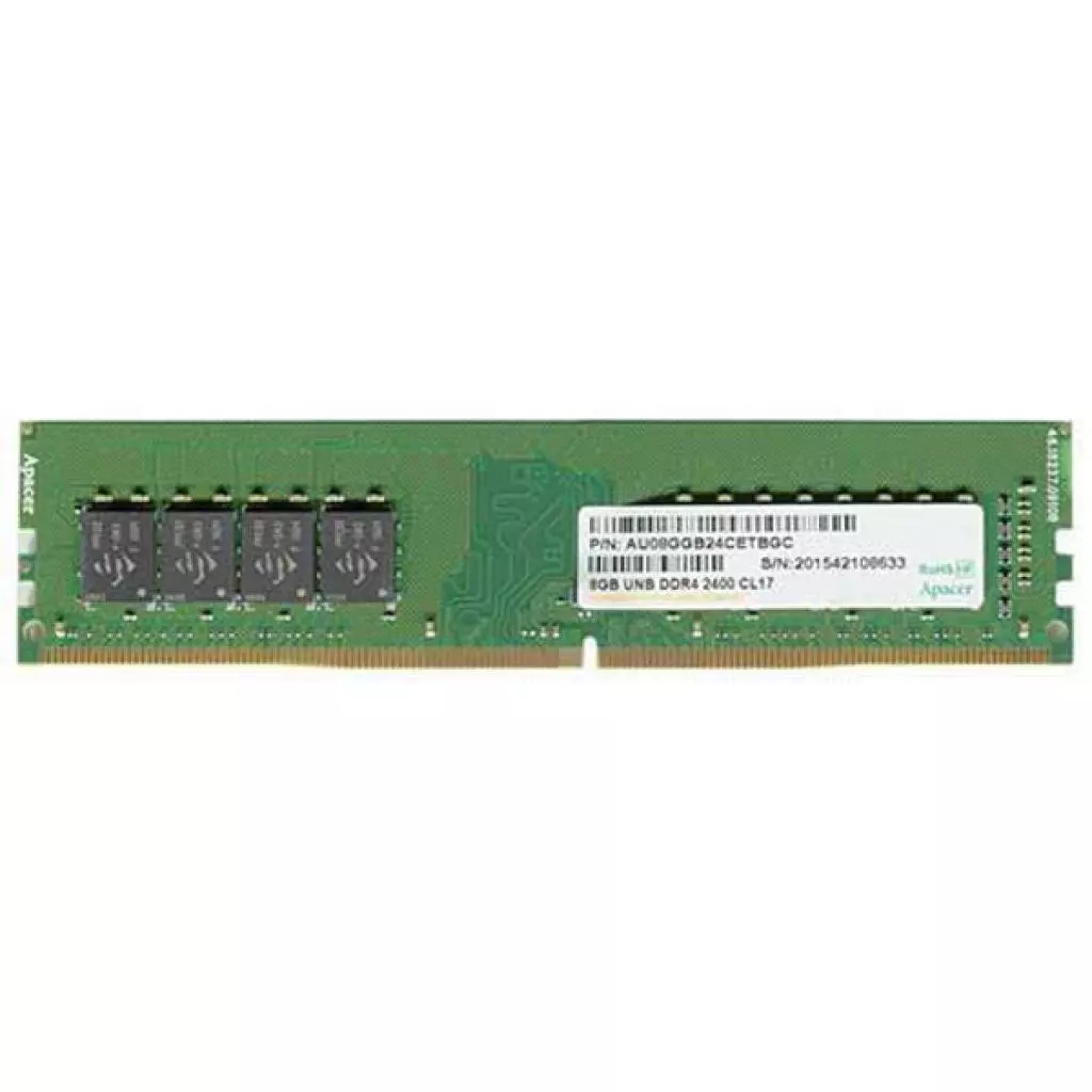 Модуль памяти для компьютера DDR4 8GB 2400 MHz Apacer (AU08GGB24CETBGC)