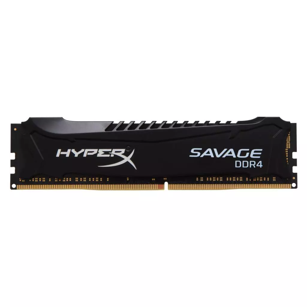 Модуль памяти для компьютера DDR4 16GB (2x8GB) 2400 MHz HyperX Savage Black Kingston Fury (ex.HyperX) (HX424C12SBK2/16) - 1 Модуль памяти для компьютера DDR4 16GB (2x8GB) 2400 MHz HyperX Savage Black Kingston Fury (ex.HyperX) (HX424C12SBK2/16) - 1