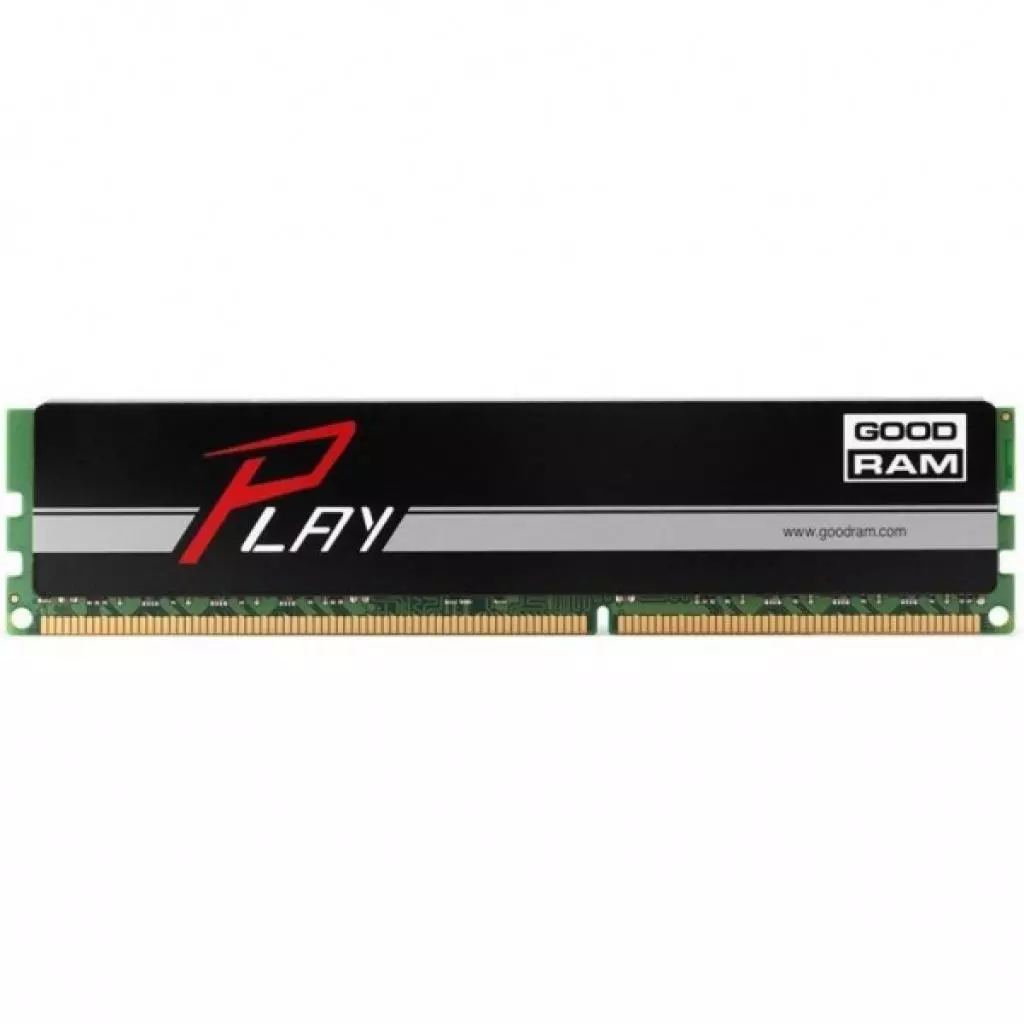 Модуль памяти для компьютера DDR4 4GB 2400 MHz Play Black Goodram (GY2400D464L15S/4GR)