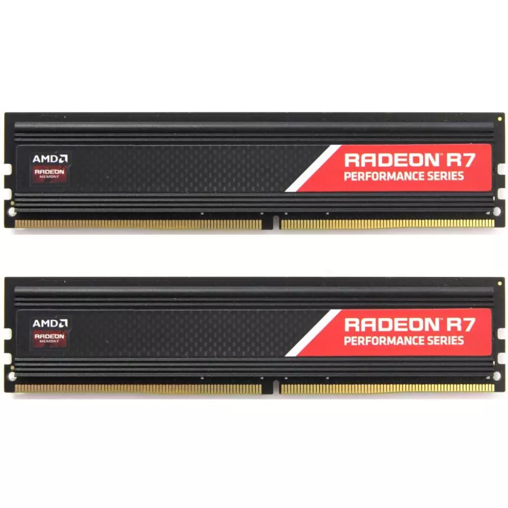Модуль памяти для компьютера DDR4 16GB (2x8GB) 2666 MHz Radeon R7 Performance AMD (R7416G2606U2K)