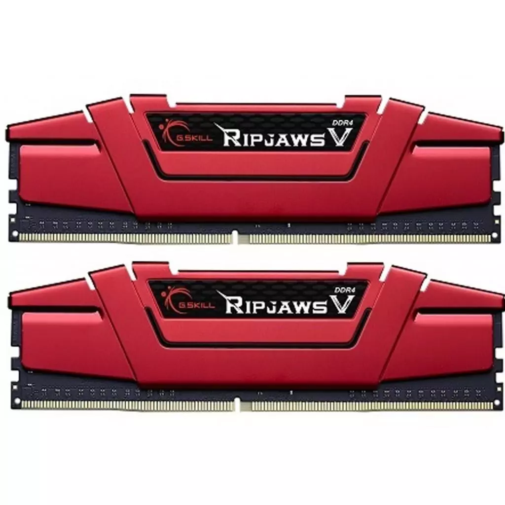 Модуль памяти для компьютера DDR4 16GB (2x8GB) 3200 MHz RipjawsV G.Skill (F4-3333C16D-16GVR)