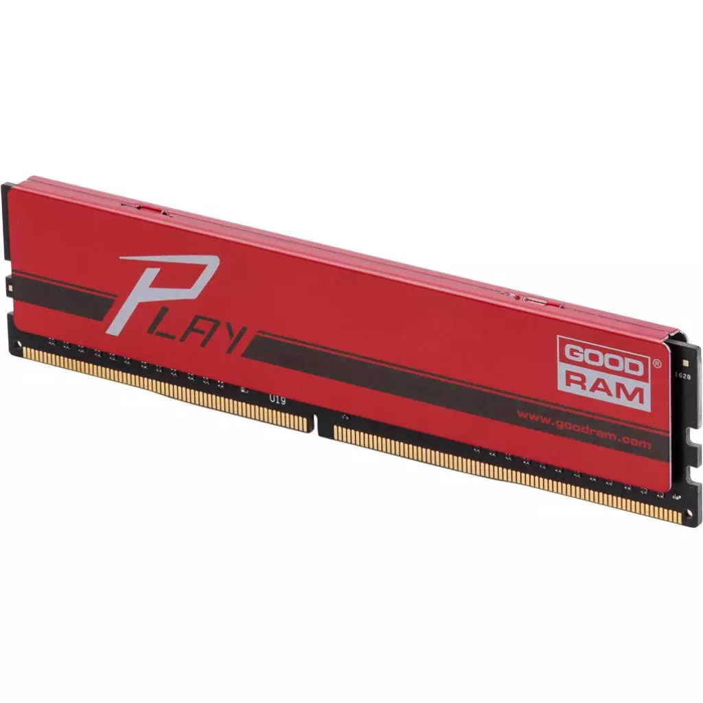 Модуль памяти для компьютера DDR4 8GB 2400 MHz Play Red Goodram (GYR2400D464L15S/8G) - 4 Модуль памяти для компьютера DDR4 8GB 2400 MHz Play Red Goodram (GYR2400D464L15S/8G) - 4