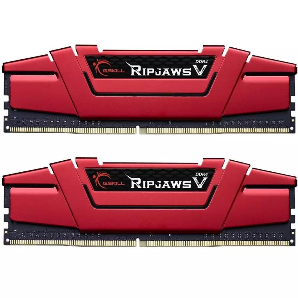 Модуль памяти для компьютера DDR4 16GB (2x8GB) 2133 MHz RipjawsV G.Skill (F4-2133C15D-16GVR)