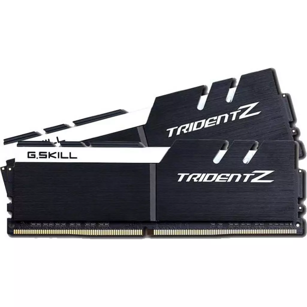 Модуль памяти для компьютера DDR4 16GB (2x8GB) 3200 MHz Trident Z G.Skill (F4-3200C14D-16GTZKW) - 1 Модуль памяти для компьютера DDR4 16GB (2x8GB) 3200 MHz Trident Z G.Skill (F4-3200C14D-16GTZKW) - 1