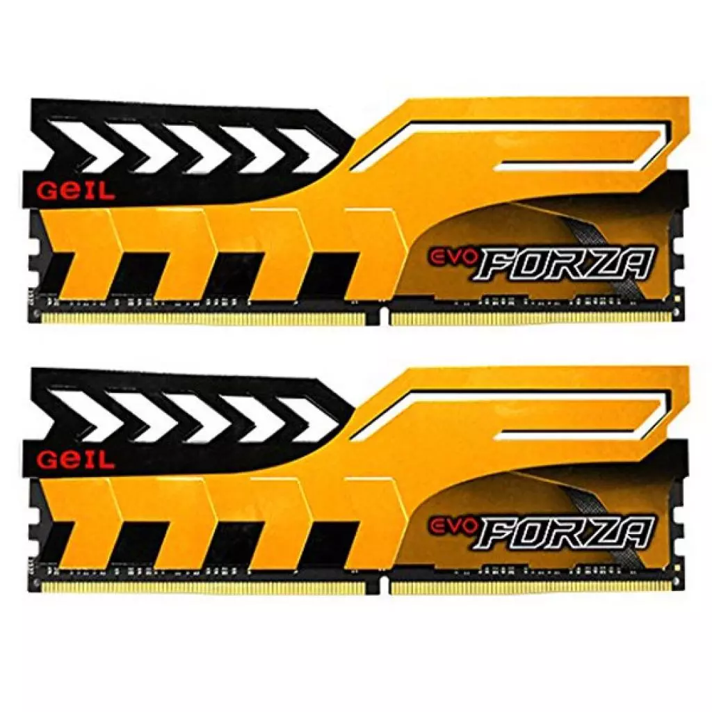 Модуль памяти для компьютера DDR4 16GB (2x8GB) 2400 MHz FORZA Geil (GFY416GB2400C16DC)