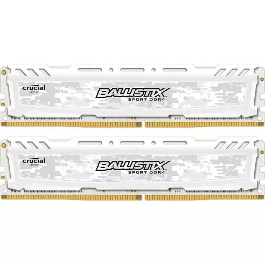 Модуль памяти для компьютера DDR4 16GB (2x8GB) 2400 MHz Micron (BLS2C8G4D240FSC)
