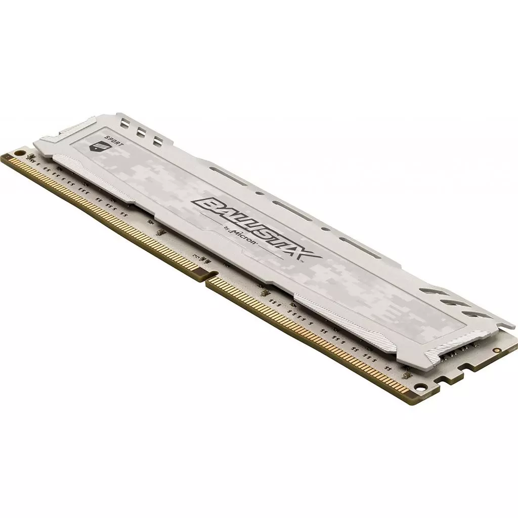 Модуль памяти для компьютера DDR4 8GB 2400 MHz Ballistix Sport LT White Micron (BLS8G4D240FSCK) - 2