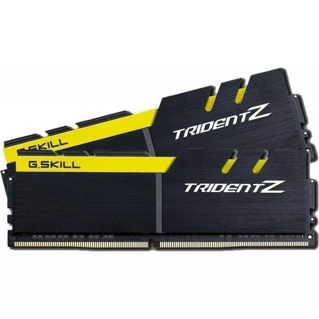 Модуль памяти для компьютера DDR4 32GB (2x16GB) 3200 MHz Trident Z G.Skill (F4-3200C16D-32GTZKY) - 1 Модуль памяти для компьютера DDR4 32GB (2x16GB) 3200 MHz Trident Z G.Skill (F4-3200C16D-32GTZKY) - 1