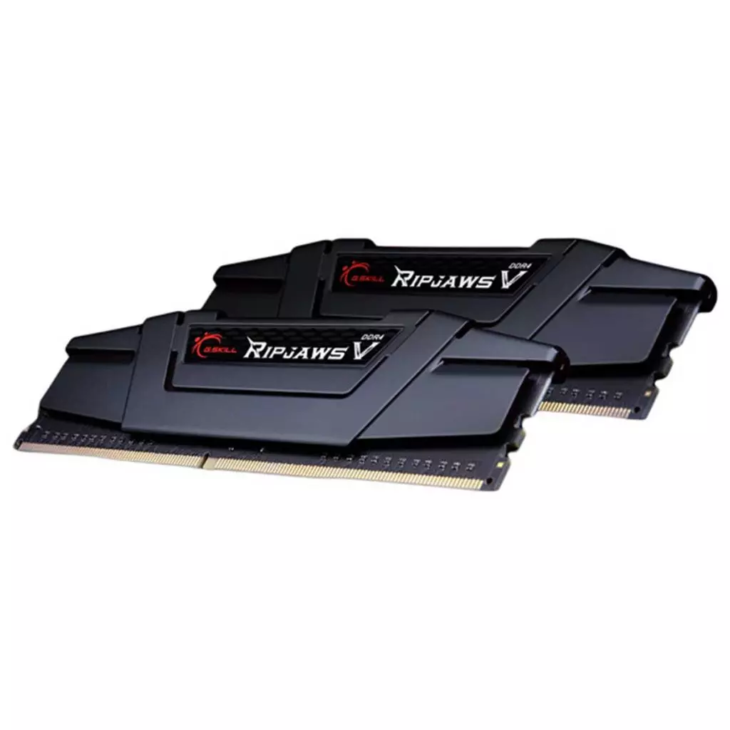 Модуль памяти для компьютера DDR4 32GB (2x16GB) 3400 MHz Ripjaws V G.Skill (F4-3400C16D-32GVK) - 1 Модуль памяти для компьютера DDR4 32GB (2x16GB) 3400 MHz Ripjaws V G.Skill (F4-3400C16D-32GVK) - 1