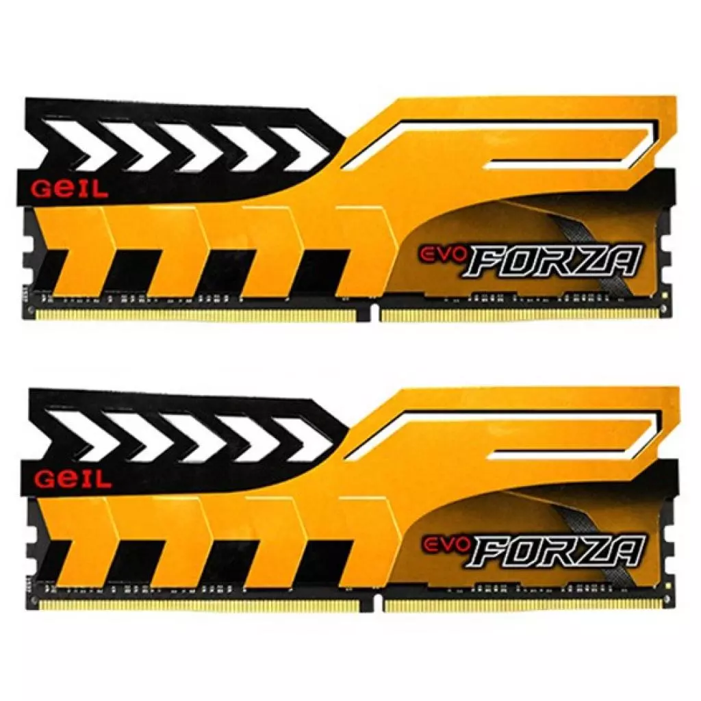 Модуль памяти для компьютера DDR4 8GB (2x4GB) 2400 MHz FORZA Geil (GFY48GB2400C16DC)