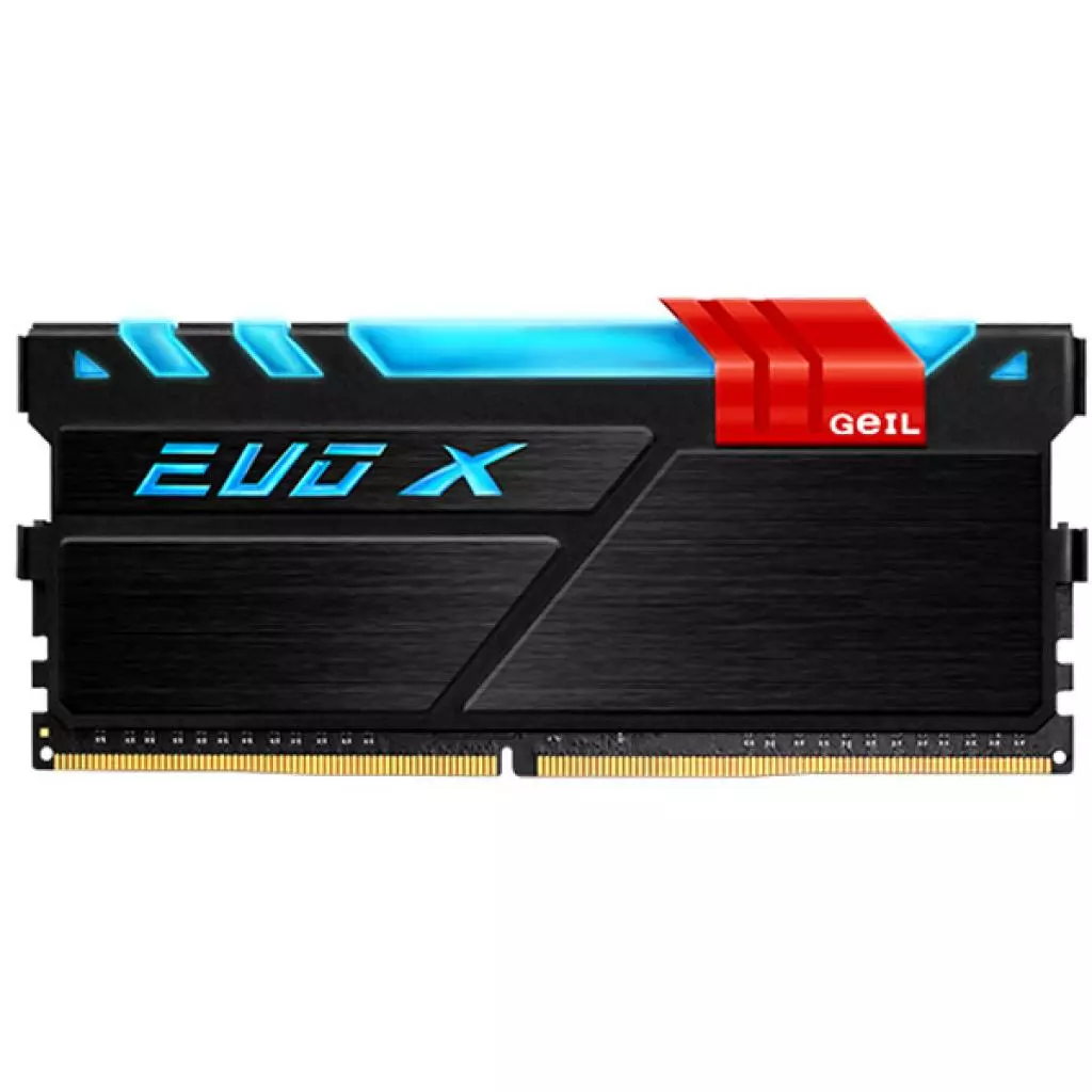 Модуль памяти для компьютера DDR4 4GB 3000 MHz EVO X Geil (GEX44GB3000C15ASC)