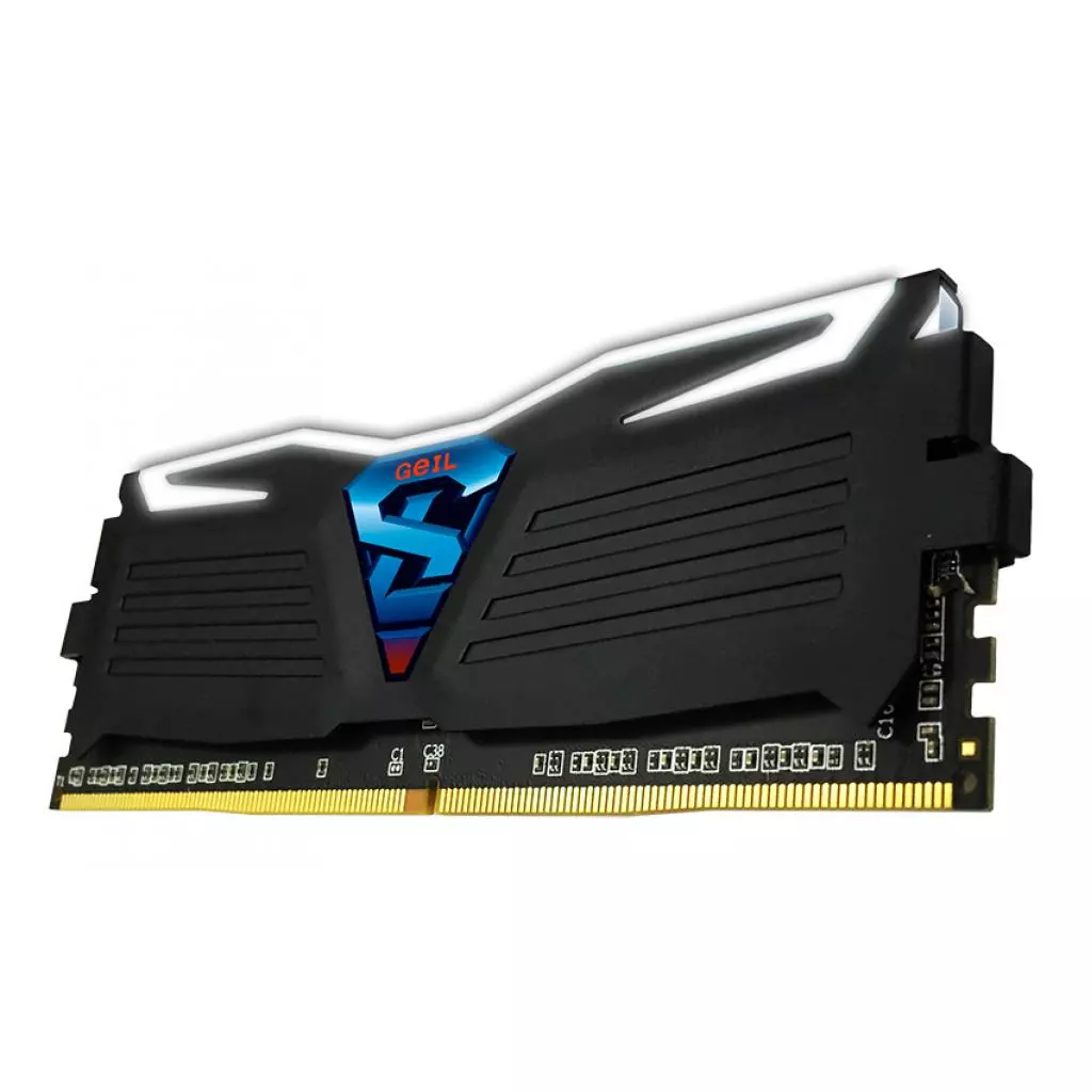 Модуль памяти для компьютера DDR4 16GB (2x8GB) 2400 MHz Super Luce Black Geil (GLW416GB2400C16DC) - 1 Модуль памяти для компьютера DDR4 16GB (2x8GB) 2400 MHz Super Luce Black Geil (GLW416GB2400C16DC) - 1