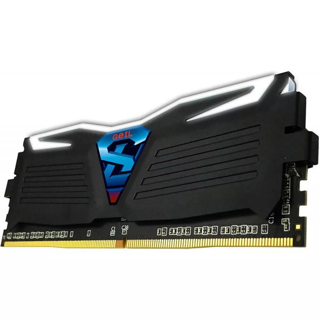 Модуль памяти для компьютера DDR4 8GB (2x4GB) 2400 MHz Super Luce Geil (GLW48GB2400C16DC) - 1