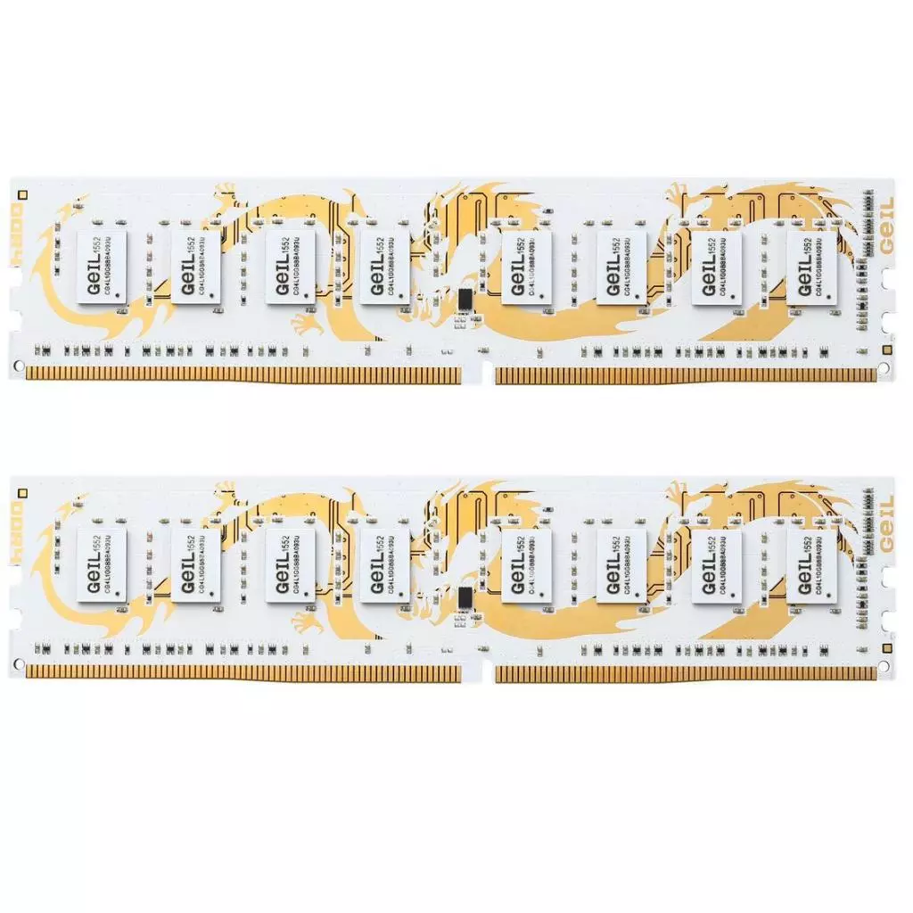 Модуль памяти для компьютера DDR4 16GB (2x8GB) 2133 MHz Dragon Ram Geil (GWB416GB2133C15DC)