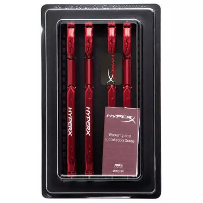 Модуль памяти для компьютера DDR4 32GB (4x8GB) 2133 MHz HyperX FURY Red Kingston Fury (ex.HyperX) (HX421C14FR2K4/32) - 2 Модуль памяти для компьютера DDR4 32GB (4x8GB) 2133 MHz HyperX FURY Red Kingston Fury (ex.HyperX) (HX421C14FR2K4/32) - 2