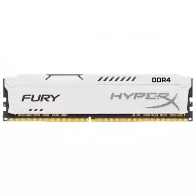 Модуль памяти для компьютера DDR4 8GB 2400 MHz HyperX Fury White Kingston Fury (ex.HyperX) (HX424C15FW2/8)