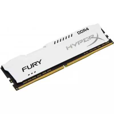 Модуль памяти для компьютера DDR4 16GB 2666 MHz HyperX FURY White Kingston Fury (ex.HyperX) (HX426C16FW/16)