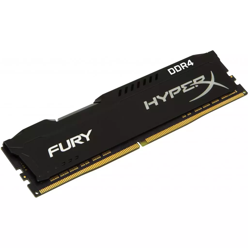 Модуль памяти для компьютера DDR4 64GB (4x16GB) 2666 MHz HyperX FURY Black Kingston Fury (ex.HyperX) (HX426C16FBK4/64) - 3 Модуль памяти для компьютера DDR4 64GB (4x16GB) 2666 MHz HyperX FURY Black Kingston Fury (ex.HyperX) (HX426C16FBK4/64) - 3