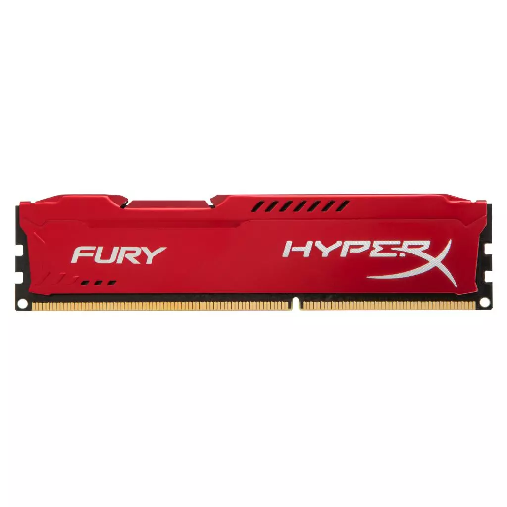 Модуль памяти для компьютера DDR4 64GB (4x16GB) 2666 MHz HyperX FURY Red Kingston Fury (ex.HyperX) (HX426C16FRK4/64) - 2 Модуль памяти для компьютера DDR4 64GB (4x16GB) 2666 MHz HyperX FURY Red Kingston Fury (ex.HyperX) (HX426C16FRK4/64) - 2