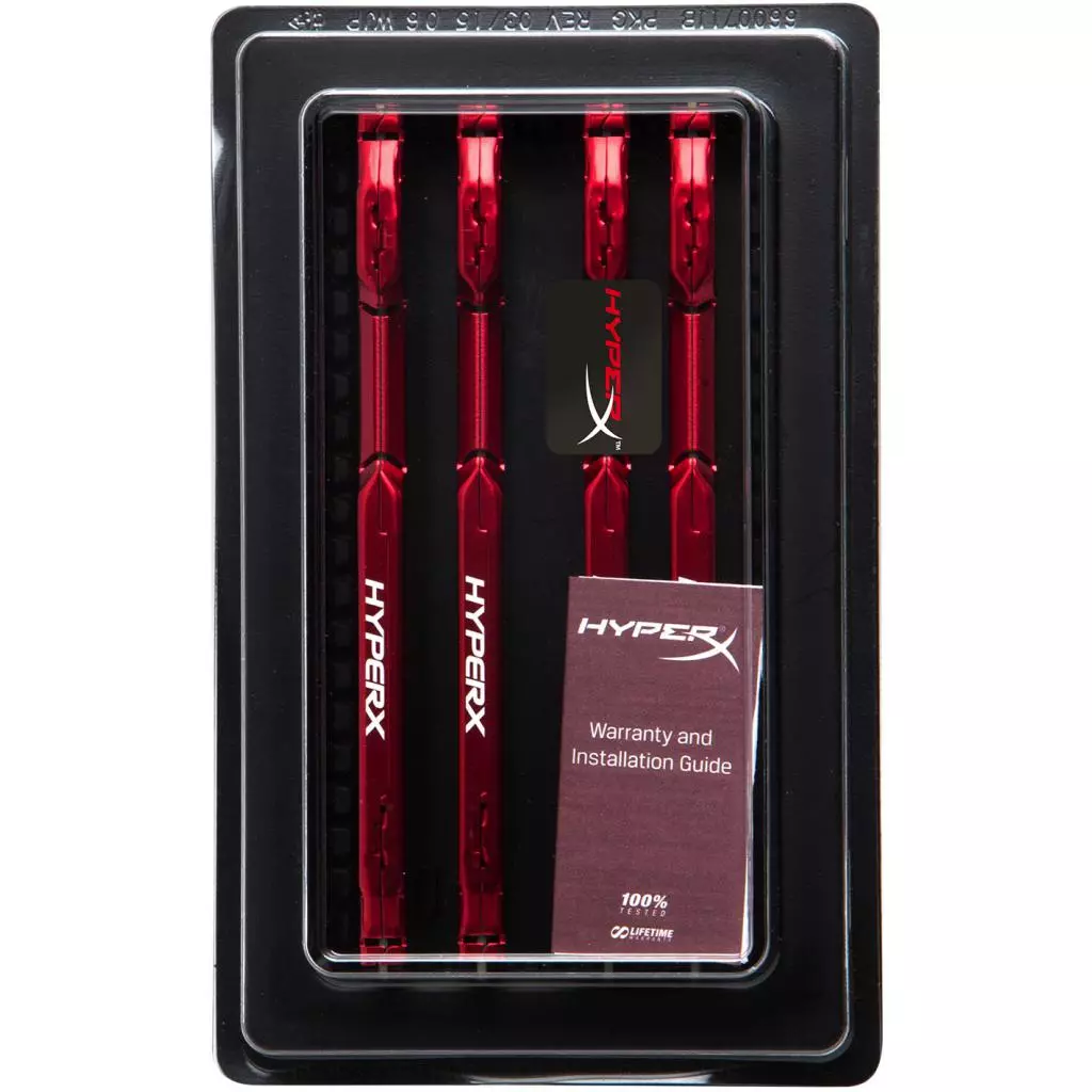 Модуль памяти для компьютера DDR4 64GB (4x16GB) 2666 MHz HyperX FURY Red Kingston Fury (ex.HyperX) (HX426C16FRK4/64) - 6 Модуль памяти для компьютера DDR4 64GB (4x16GB) 2666 MHz HyperX FURY Red Kingston Fury (ex.HyperX) (HX426C16FRK4/64) - 6