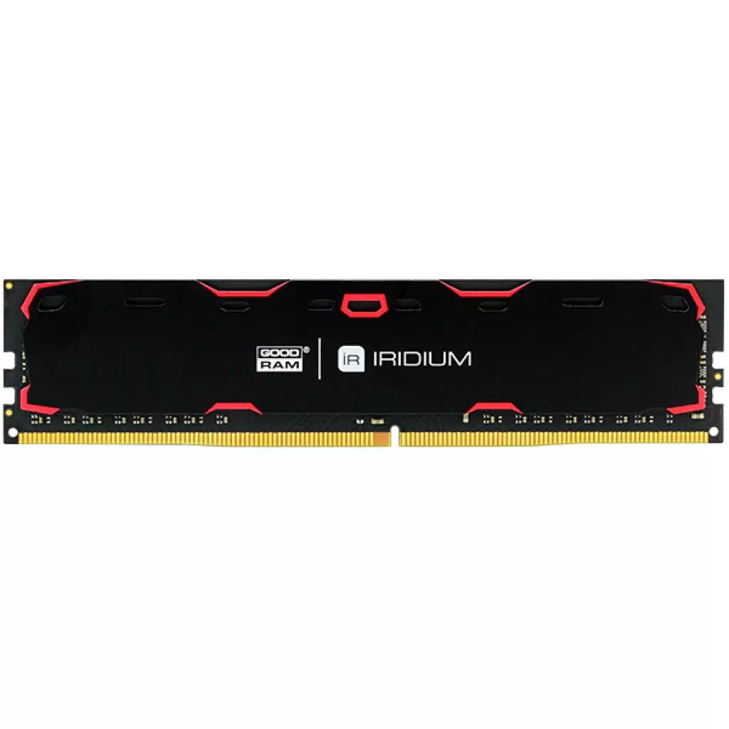 Модуль памяти для компьютера DDR4 16GB 2133 MHz Iridium Black Goodram (IR-2133D464L15/16G) - 1 Модуль памяти для компьютера DDR4 16GB 2133 MHz Iridium Black Goodram (IR-2133D464L15/16G) - 1