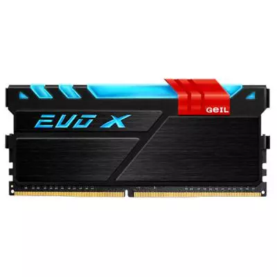 Модуль памяти для компьютера DDR4 8GB 2400 MHz Evo X Black Geil (GEX48GB2400C16SC)