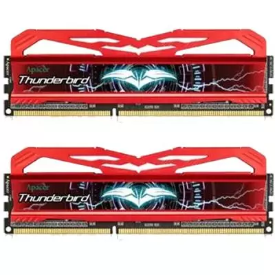 Модуль памяти для компьютера DDR3 8GB (2x4GB) 2933 MHz Thunderbird Series-Red Apacer (DK.08GAY.KB8K2)