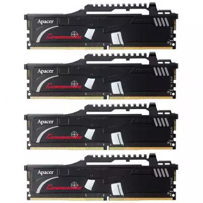 Модуль памяти для компьютера DDR4 16GB (4x4GB) 2666 MHz Commando Series Apacer (EK.16GAV.KEAK4)