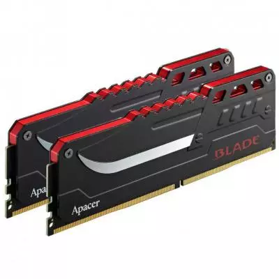 Модуль памяти для компьютера DDR4 16GB (2x8GB) 3600 MHz BLADE Series Apacer (EK.16GA4.GGBK2) - 1