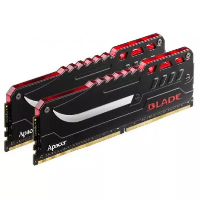 Модуль памяти для компьютера DDR4 16GB (2x8GB) 3200 MHz BLADE Fire Series Apacer (EK.16GA1.GEDK2) - 1 Модуль памяти для компьютера DDR4 16GB (2x8GB) 3200 MHz BLADE Fire Series Apacer (EK.16GA1.GEDK2) - 1