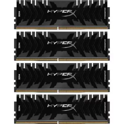 Модуль памяти для компьютера DDR4 32GB (4x8GB) 2400 MHz HyperX Predator Kingston Fury (ex.HyperX) (HX424C12PB3K4/32)