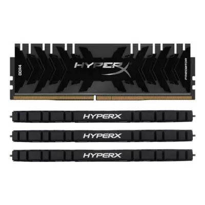 Модуль памяти для компьютера DDR4 32GB (4x8GB) 2666 MHz HyperX Predator Kingston Fury (ex.HyperX) (HX426C13PB3K4/32) - 2 Модуль памяти для компьютера DDR4 32GB (4x8GB) 2666 MHz HyperX Predator Kingston Fury (ex.HyperX) (HX426C13PB3K4/32) - 2