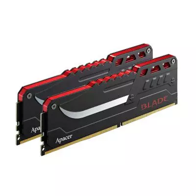 Модуль памяти для компьютера DDR4 16GB (2x8GB) 3000 MHz BLADE Series Apacer (EK.16GAZ.GJBK2) - 1 Модуль памяти для компьютера DDR4 16GB (2x8GB) 3000 MHz BLADE Series Apacer (EK.16GAZ.GJBK2) - 1