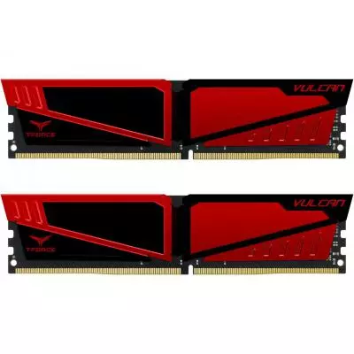 Модуль памяти для компьютера DDR4 32GB (2x16GB) 3000 MHz T-Force Vulcan Red Team (TLRED432G3000HC16CDC01)