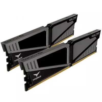 Модуль памяти для компьютера DDR4 16GB (2x8GB) 2666 MHz T-Force Vulcan Gray Team (TLGD416G2666HC15BDC01) - 1 Модуль памяти для компьютера DDR4 16GB (2x8GB) 2666 MHz T-Force Vulcan Gray Team (TLGD416G2666HC15BDC01) - 1