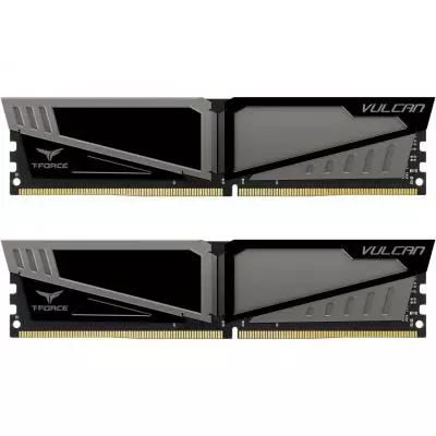Модуль памяти для компьютера DDR4 16GB (2x8GB) 3000 MHz T-Force Vulcan Gray Team (TLGD416G3000HC16CDC01)