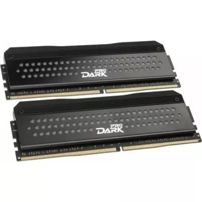 Модуль памяти для компьютера DDR4 16GB (2x8GB) 3200 MHz Dark Pro Black/Gray Team (TDPGD416G3200HC14ADC01) - 1 Модуль памяти для компьютера DDR4 16GB (2x8GB) 3200 MHz Dark Pro Black/Gray Team (TDPGD416G3200HC14ADC01) - 1