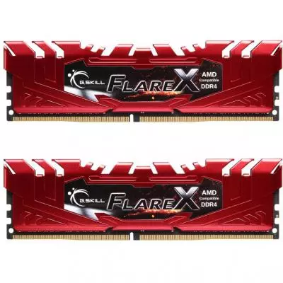 Модуль памяти для компьютера DDR4 32GB (2x16GB) 2400 MHz Flare X Red G.Skill (F4-2400C15D-32GFXR)