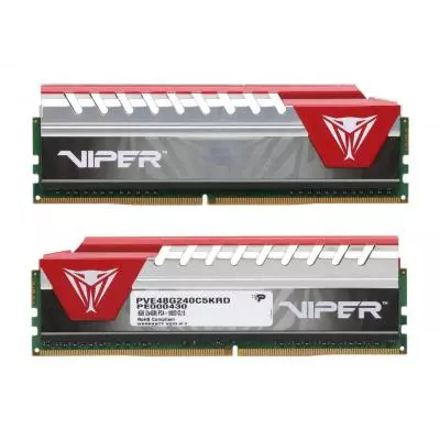 Модуль памяти для компьютера DDR4 8GB (2x4GB) 2400 MHz Viper Patriot (PVE48G240C5KRD) - 1