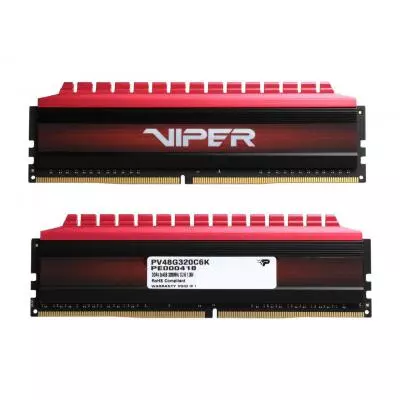 Модуль памяти для компьютера DDR4 8GB (2x4GB) 3400 MHz Viper Patriot (PV48G340C6K) - 1