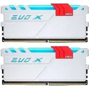 Модуль памяти для компьютера DDR4 8GB (2x4GB) 2400 MHz EVO X White Geil (GEXG48GB2400C16DC)
