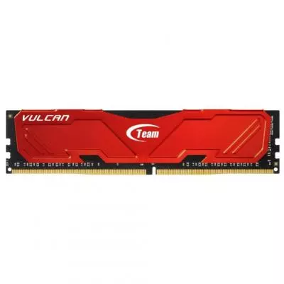 Модуль памяти для компьютера DDR4 8GB 2666 MHz Vulcan Red Team (TLRED48G2666HC15ABK)