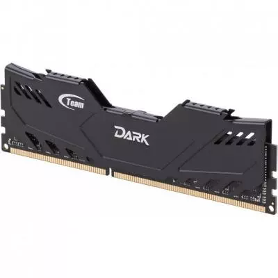 Модуль памяти для компьютера DDR3 8GB 2133 MHz Dark Series Black Team (TDKED38G2133HC10QBK) - 1
