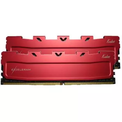 Модуль памяти для компьютера DDR4 8GB (2x4GB) 3000 MHz Red Kudos eXceleram (EKRED4083016AD) - 1 Модуль памяти для компьютера DDR4 8GB (2x4GB) 3000 MHz Red Kudos eXceleram (EKRED4083016AD) - 1
