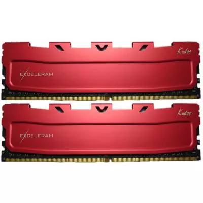 Модуль памяти для компьютера DDR4 8GB (2x4GB) 3000 MHz Red Kudos eXceleram (EKRED4083016AD)