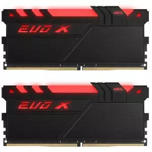 Модуль памяти для компьютера DDR4 16GB (2x8GB) 3000 MHz EVO X RGB Geil (GEXB416GB3000C15ADC)